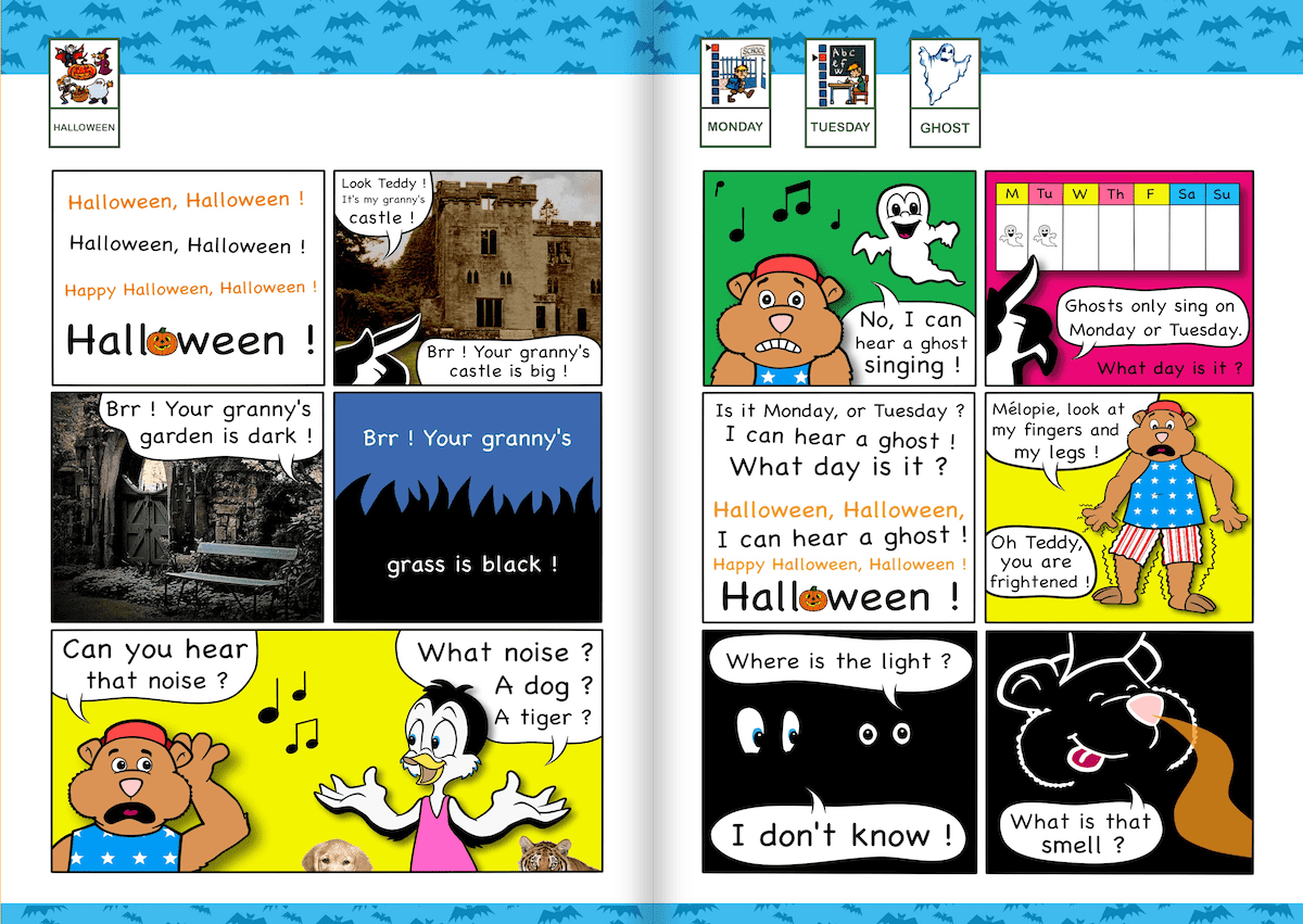 Chanson Halloween En Anglais Avec Paroles Chanson Halloween en anglais | MÉLOPIE apprendre en s'amusant